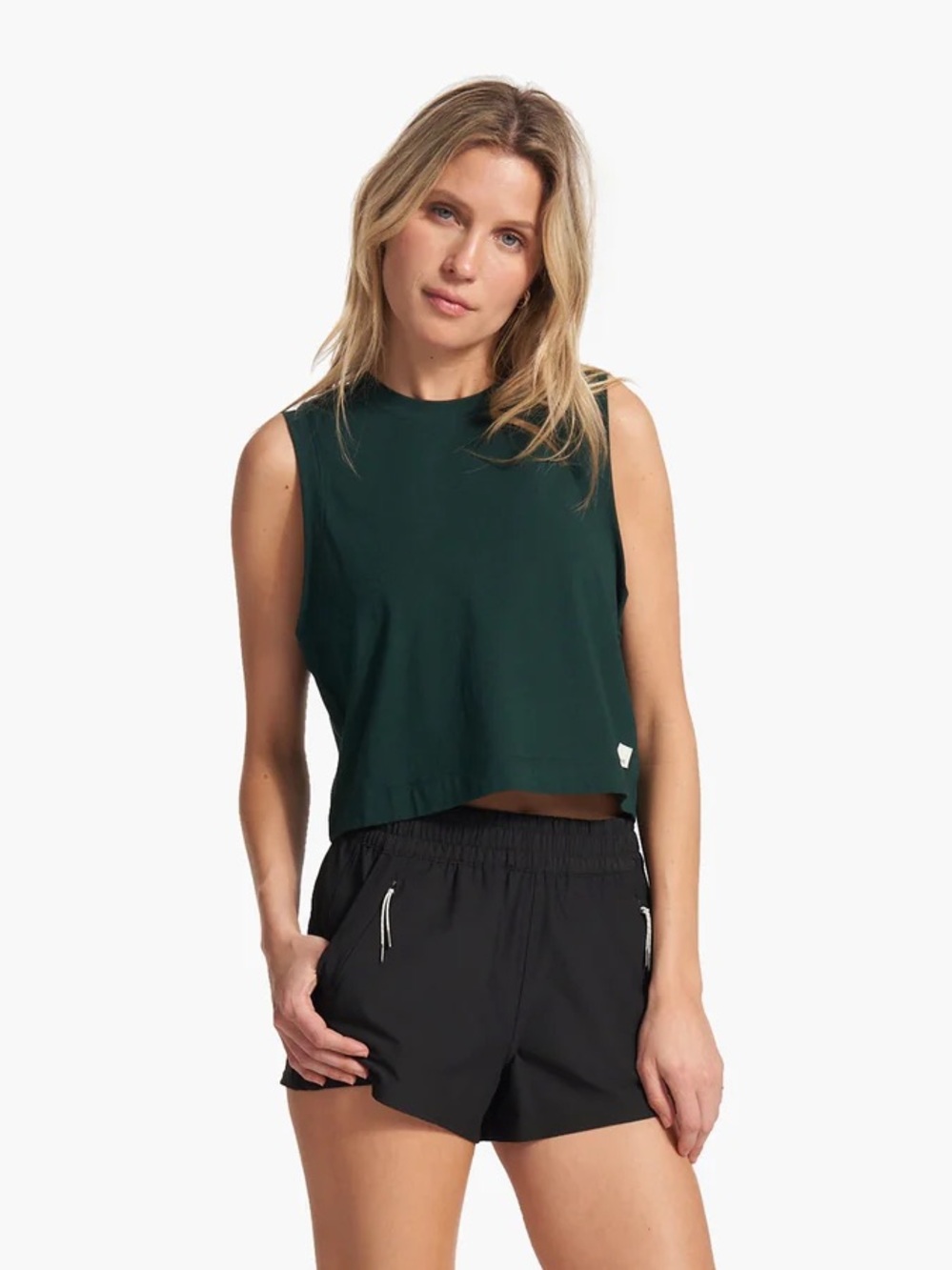VUORI Feather Crop Tank
